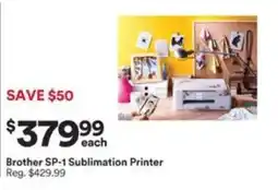 Michaels Brother SP-1 Sublimation Printer offer
