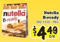 La Michoacana Nutella B-ready offer