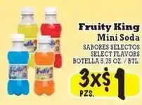 La Michoacana Fruity King Mini Soda offer