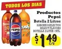 La Michoacana Pepsi Products offer