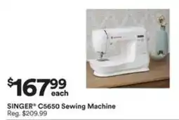 Michaels Singer C5650 Sewing Machine offer