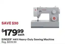 Michaels Singer 4411 Heavy-Duty Sewing Machine offer