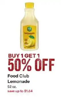 Coborn's Food Club Lemonade offer