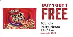 Coborn's Totino's Party Pizzas offer