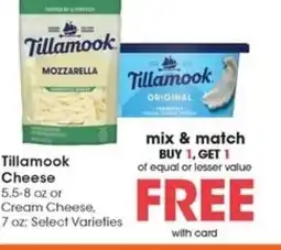 Metro Market Tillamook Cheese offer