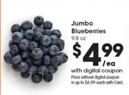 Metro Market Jumbo Blueberries offer