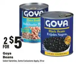 Big Y Goya Beans offer