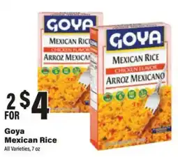 Big Y Goya Mexican Rice offer