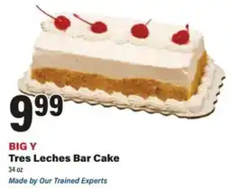 Big Y Big Y Tres Leches Bar Cake offer