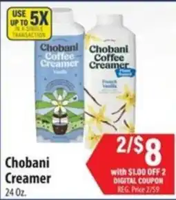 Food Giant Chobani Creamer offer