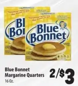 Food Giant Blue Bonnet Margarine Quarters offer