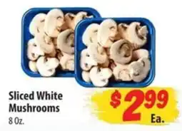 Food Giant Sliced White Mushrooms offer