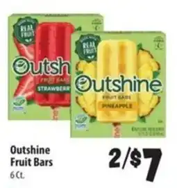 Food Giant Outshine Fruit Bars offer