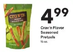 Coborn's Crav'n Flavor Seasoned Pretzels offer