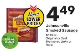 Coborn's Johnsonville Smoked Sausage offer