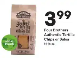 Coborn's Four Brothers Authentic Tortilla Chips or Salsa offer