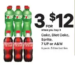 Coborn's Coke, Diet Coke, Sprite, 7 UP or A&W offer