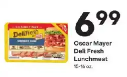 Coborn's Oscar Mayer Deli Fresh Lunchmeat offer