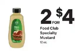 Coborn's Food Club Specialty Mustard offer