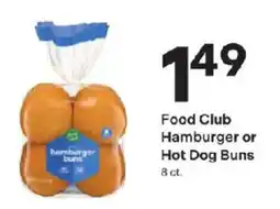 Coborn's Food Club Hamburger or Hot Dog Buns offer