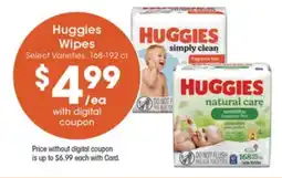 Metro Market Huggies Wipes offer