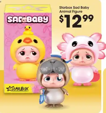 Starbox Sad Baby Animal Figure