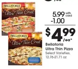 Metro Market Bellatoria Ultra Thin Pizza offer