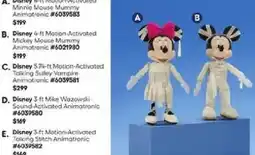 Lowe's Disney Mickey Mouse Mummy Animatronic offer