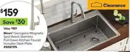 Lowe's Moen Georganе Magnetix Spot Resist Stainless Pull-Down Kitchen Faucet offer