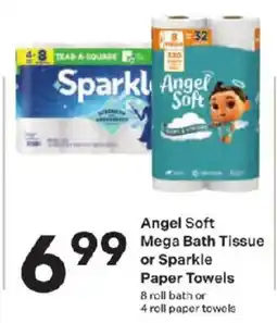 Coborn's Angel Soft Mega Bath Tissue or Sparkle Paper Towels offer