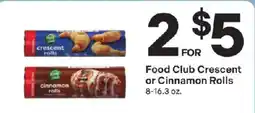 Coborn's Food Club Crescent or Cinnamon Rolls offer