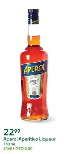 Publix Aperol Aperitivo Liqueur offer