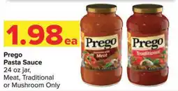 Shop 'n Save Prego pasta sauce offer