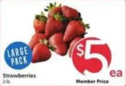 Vons Strawberries offer
