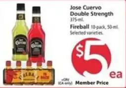 Vons Jose Cuervo Double Strength offer