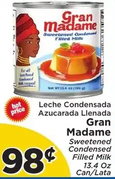 Presidente Gran Madame Sweetened Condensed Filled Milk offer