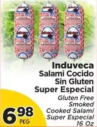 Induveca Salami Cocido Super Especial