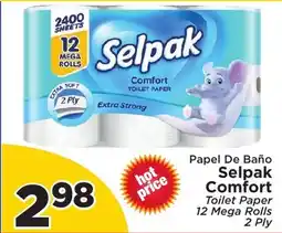 Presidente Selpak Comfort Toilet Paper offer