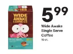 Coborn's Wide Awake Single Serve Coffee offer