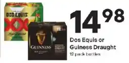Coborn's Dos Equis or Guinness Draught offer