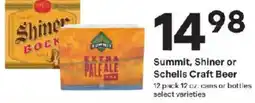 Coborn's Summit, Shiner or Schell's Craft Beer offer