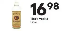 Coborn's Tito's Vodka offer