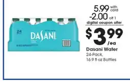 Metro Market Dasani Water offer