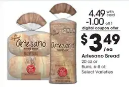 Metro Market Artesano Bread offer