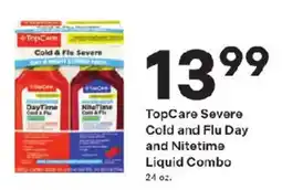 Coborn's TopCare Severe Cold and Flu Day and NiteTime Liquid Combo offer