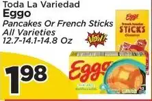 Presidente Eggo pancakes or french sticks offer