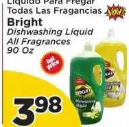 Presidente Bright dishwashing liquid offer