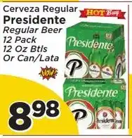 Presidente Presidente Regular Beer offer
