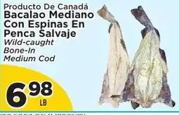 Presidente Wild-caught Bone-in Medium Cod offer
