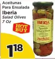 Presidente Iberia salad olives offer
